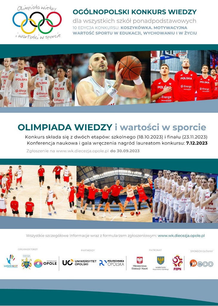 Plakat olimpiada 2023